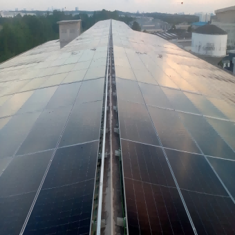 1MW Clamps with L Feet Roof Mounting System